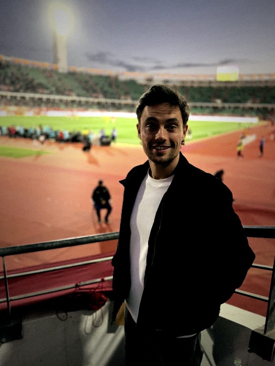 Pipo Konrad beim Africa Cup in Marokko